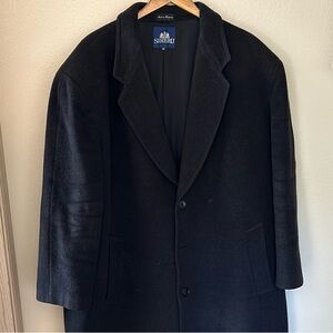 Black Stafford trench coat size 50.